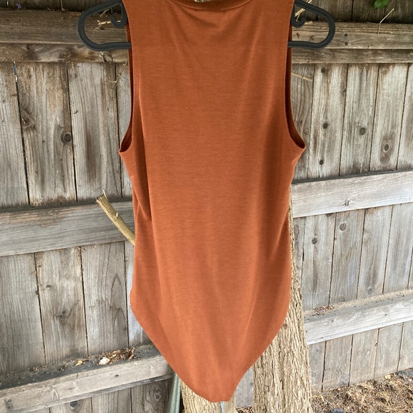 Rust Brown Turtle Neck Body Suit by Forever 21 - Picture 5 of 5